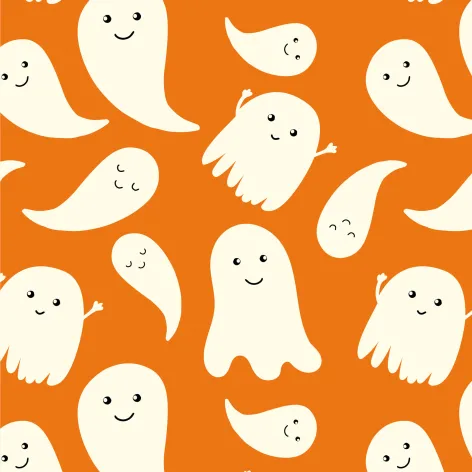 on white.webp Transfer Sheets; Ghosts - Bag of 30
